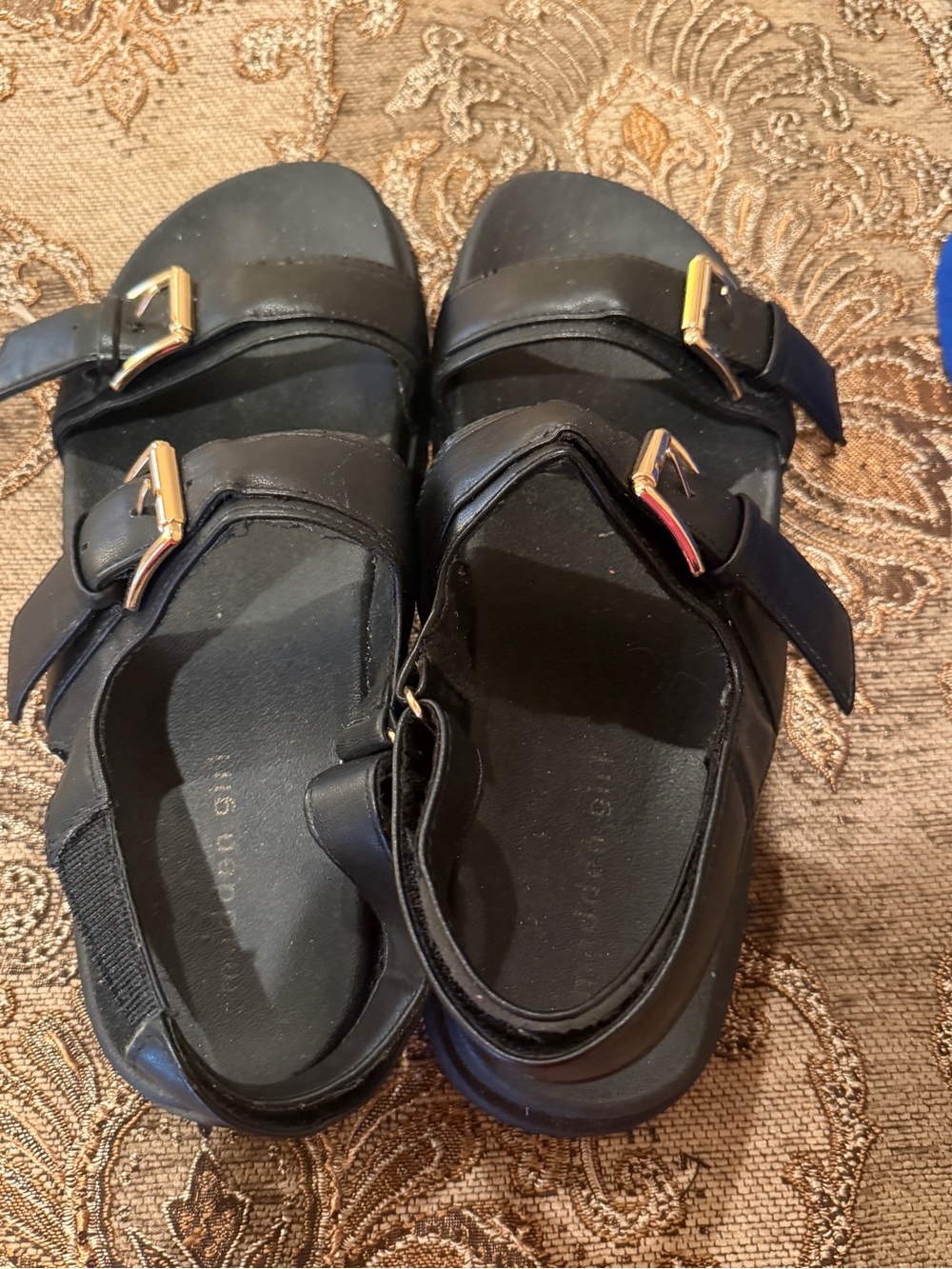 Madden Girl Black Women’s  Buckle Sandals
